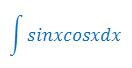 Całka z sinxcosx