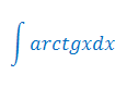 Całka z arctgx