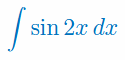 Całka z sin2x