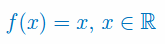 Funkcja y=x