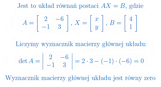 Układ sprzeczny, zadanie 10 - rozwiązanie